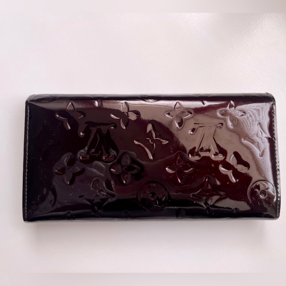 🔥LOUIS VUITTON Vernis Sarah Wallet - Picture 4 of 10